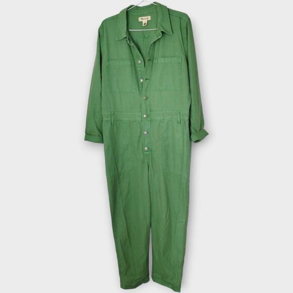 Madewell Pants - Madewell Green Jumpsuit